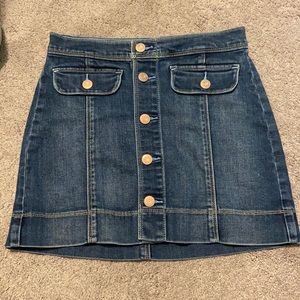 Abercrombie kids denim skirt